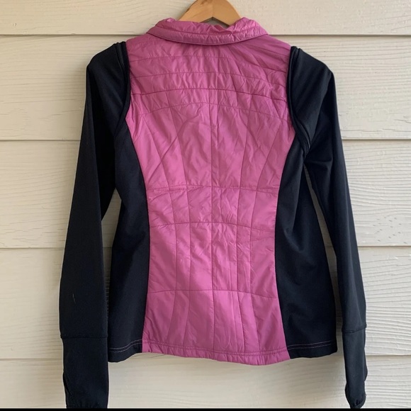 Harley-Davidson Pink Black convertible Jacket Vest size Small full zip Insulated - Picture 2 of 9